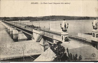 CPA Briare le Pent Canal (longueur Metres)