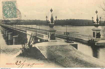 CPA Briare Loiret Pont Canal
