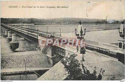 CPA Briare Pont Canal sur la Loire