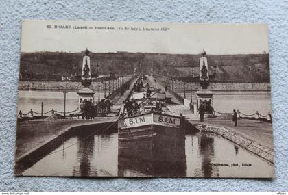H429, Cpa 1930, Briare, pont canal, Loiret 45