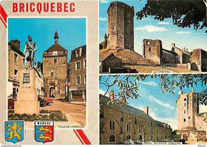 Carte Postale - 50 - Bricquebec - Multivues - Blasons - CPM - Voir Scans Recto-Verso - Poscard - Carta Postal -  Postkar