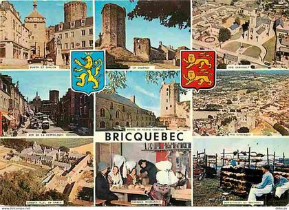 Carte Postale - 50 - Bricquebec - Multivues - Blasons - Folklore - Automobiles - Carte Neuve - CPM - Voir Scans Recto-Ve