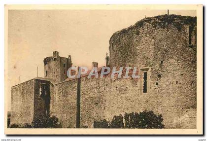 CPA La Normandie Pittoresque Bricquebec Manche Forteresse du Chateau