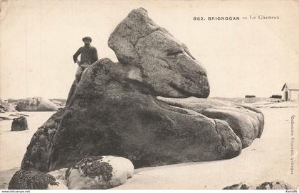 brignogan * plage et le chameau * pierre mégalithe