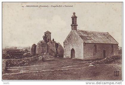 Dép 29 - Y582 - Brignogan Plage - Chapelle Pol à Pontusval - état