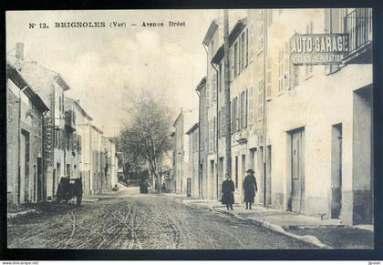 cpa du 83 Brignoles --  avenue Dréot     JU25-81