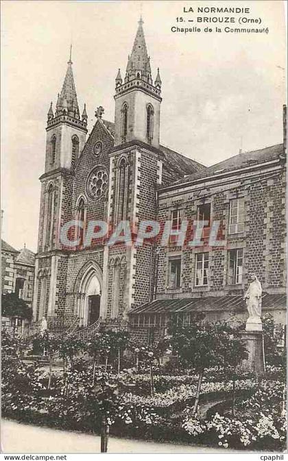 CPA Briouze Orne Chapelle de la Communaut