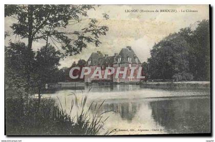 CPA Lignou Environs de Briouze le chateau