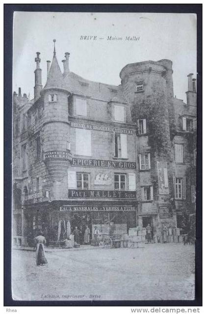 19 Brive-la-Gaillarde epicerie    D19D  K19031K  C19031C RH029309