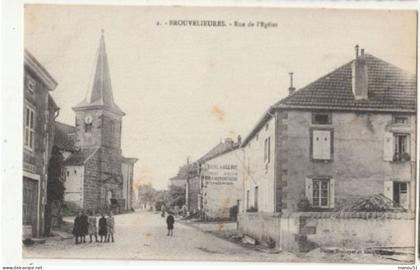 BROUVELIEURES  Rue de l'église