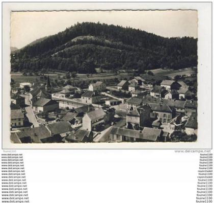 carte ( format 15 x 10 cm ) BROUVELIEURES ( recto verso )