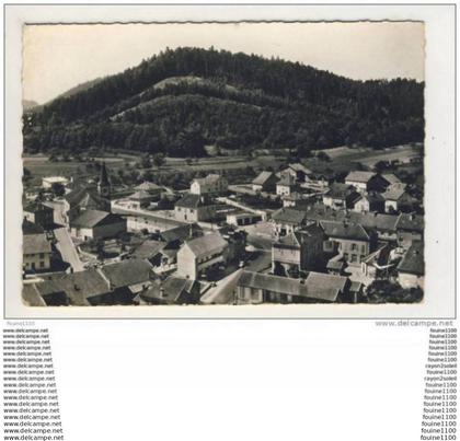 carte ( format 15 x 10 cm ) BROUVELIEURES ( recto verso )