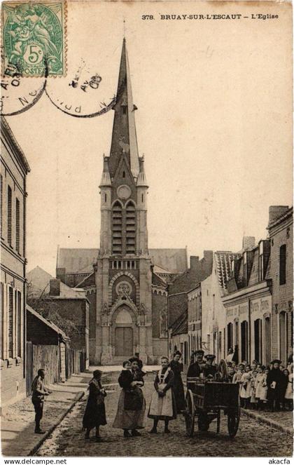 CPA BRUAY-sur-l'ESCAUT - L'Église (204784)