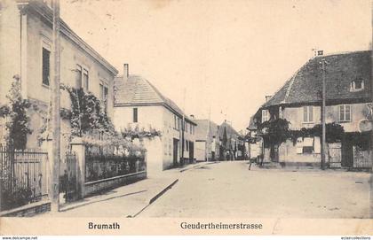Brumath          67          Geudertheimerstrasse        (voir scan)