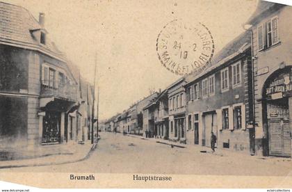 Brumath          67       Hauptstrasse        (voir scan)