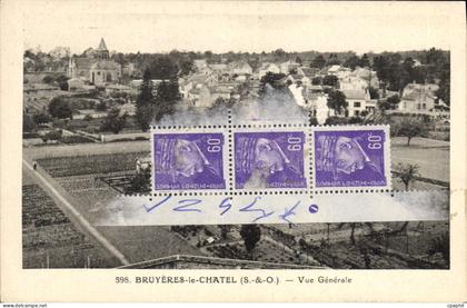 CPA Bruyeres Le Chatel Vue Generale