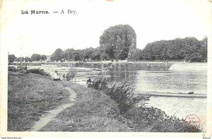 94 - Bry sur Marne - La Marne - L'Ile de Charentonneau - Animée - CPA - Voir Scans Recto-Verso