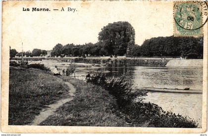 CPA BRY-sur-MARNE La Marne (1352306)