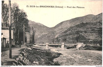CPA-Carte Postale  France- Buis-les-Baronnies  Pont des platanes  VM53818