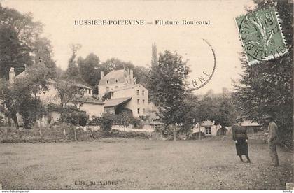 87 Bussière Poitevine filature Rouleaud CPA