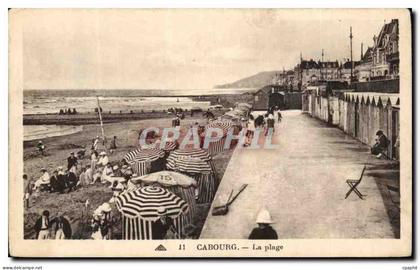 Cabourg CPA La plage