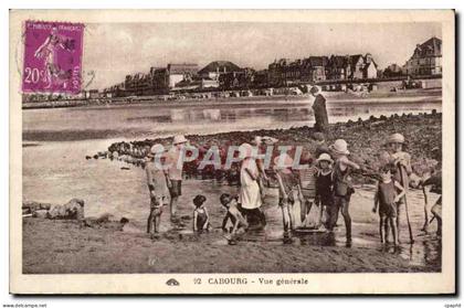 Cabourg CPA Vue generale Enfants