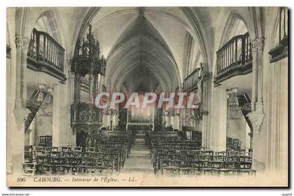CPA Cabourg Interieur de l'Eglise