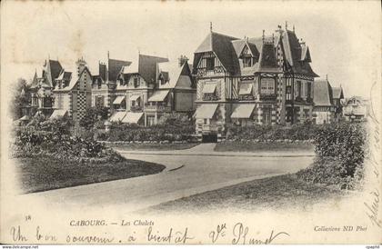 CPA Cabourg Les Chalets