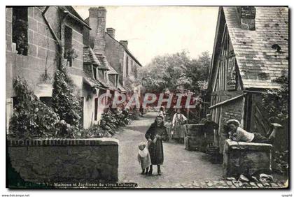 CPA Cabourg Maisons et jardinets du vieux Cabourg