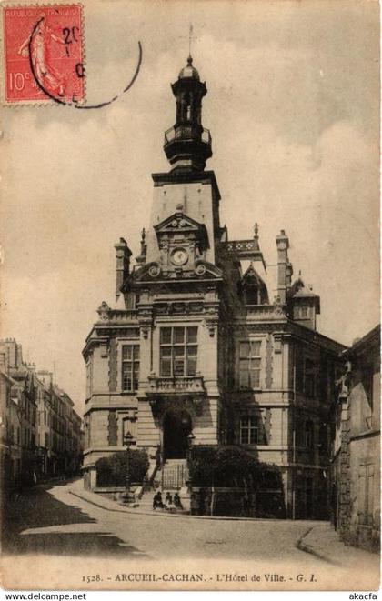 CPA ARCUEIL-CACHAN l'Hotel de Ville (671785)