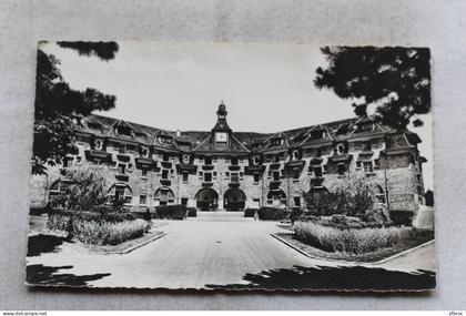 Cpsm 1962, Cachan, foyer des PTT, bâtiment principal, Val de Marne 94