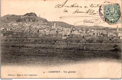 (22/05/25) 84-CPA CADENET