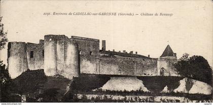 CPA Environs de Cadillac sur Garonne Chateau de Benauge