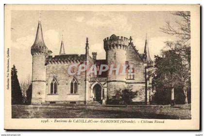 CPA Environs de Cadillac sur Garonne Chateau Ricaud