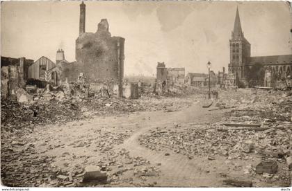 CPA CAEN - CAEN Devasté carte photo 1944 (383280)