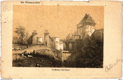 CPA CAEN - Chateau de CAEN (383246)