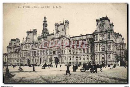 CPA Paris Hotel de Ville