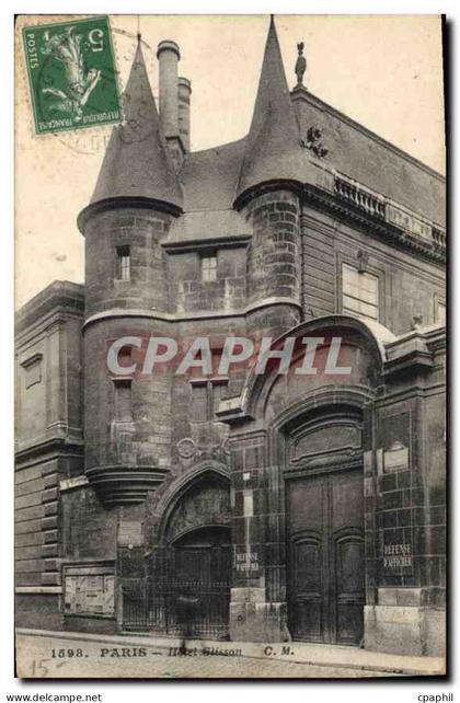 CPA Paris Hotel Glisson