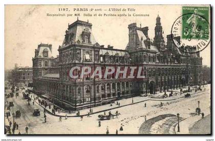 CPA Paris L'Hotel de Ville