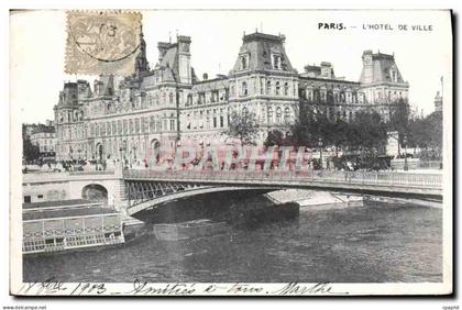 CPA Paris l'Hotel de Ville
