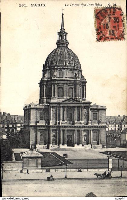 CPA Paris le Dome des Invalides