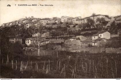 Cagnes sur Mer - Vue Generale - CPA