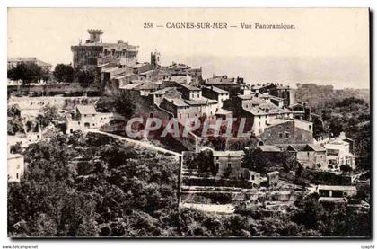 Cagnes sur Mer - Vue Panoramique - CPA