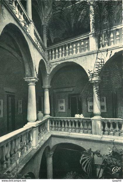 CPM Cagnes sur Mer AM Interieur du Chateau Grimaldi