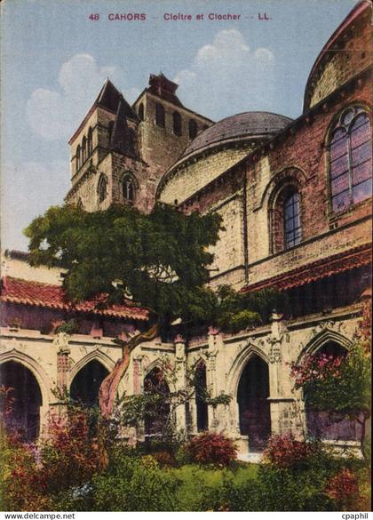 Cahors cPA Cloitre et clocher
