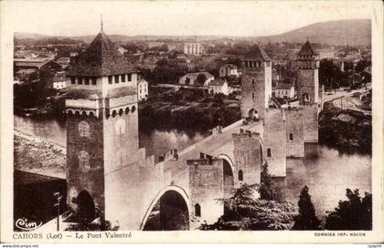 Cahors - Pont Valentre - CPA
