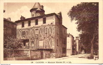CPA Cahors Maison Henri