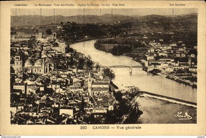 CPA Cahors Vue Generale