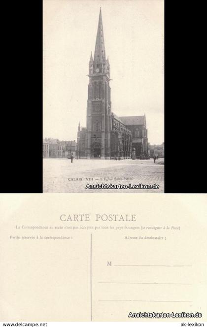 CPA Calais Kirche Saint Pierre (L'Eglise Saint Pierre) 1912