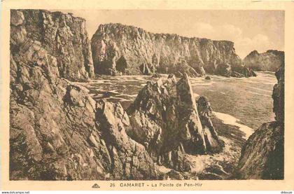 29 - Camaret-sur-Mer - La pointe de Pen-Hir - CPA - Voyagée en 1934 - Voir Scans Recto-Verso